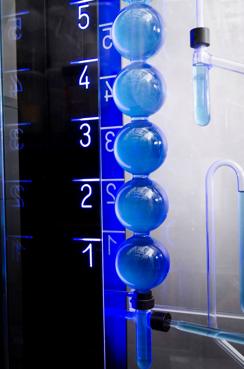 Time Flow Water Clock Hieronymus Objects