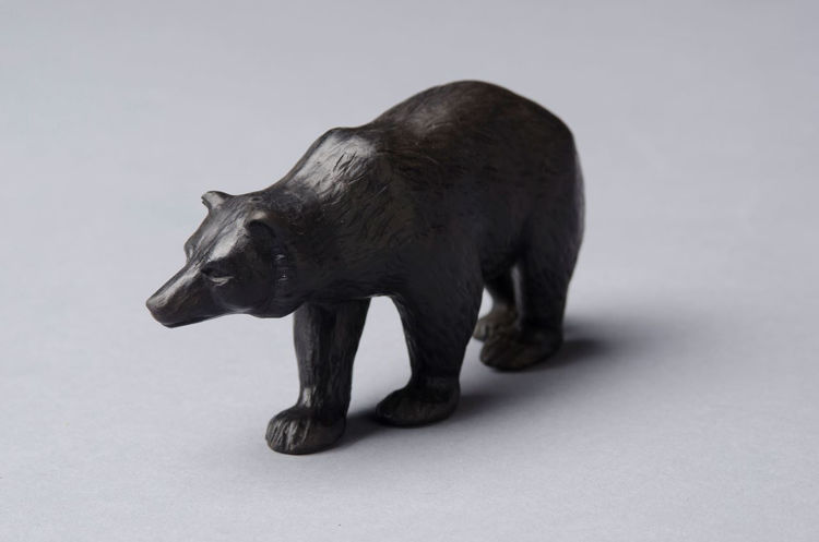 Picture of Bear in Black Basalt