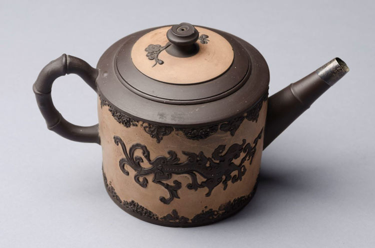 Picture of Redware Teapot and Cover