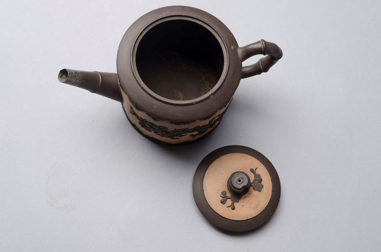 Picture of Redware Teapot and Cover