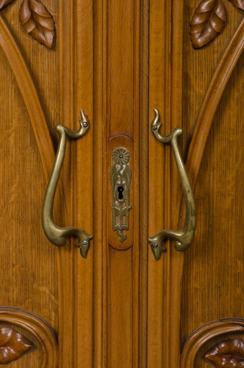 Picture of Server from Spanish Art Nouveau Oak Dining Room Suite