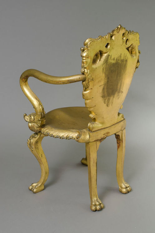 Picture of Armchair with Gilt Wood