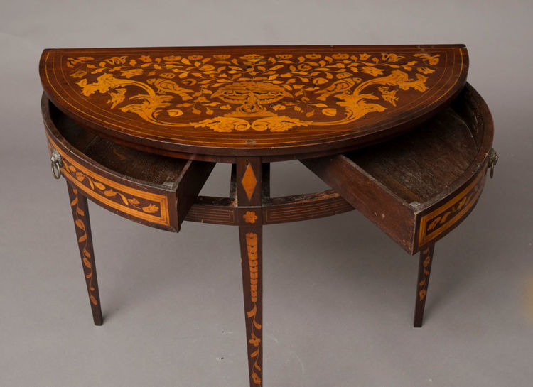 Picture of Dutch Marquetry Table