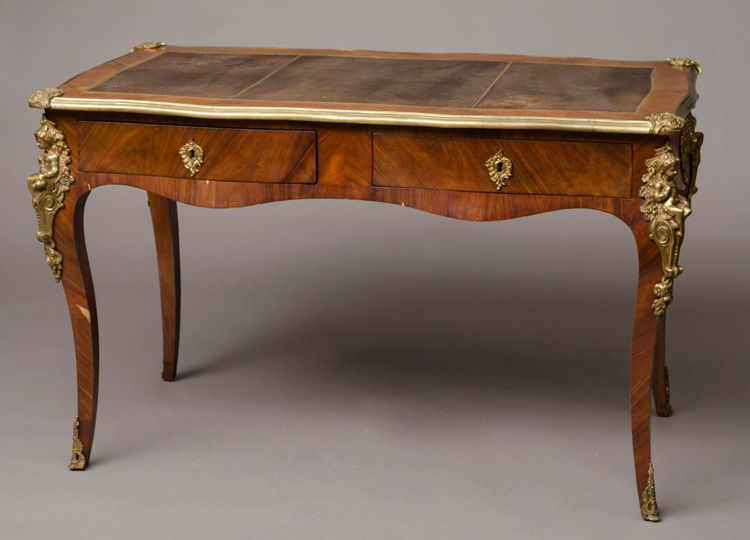 Picture of Bureau Plat in Louis XV-style
