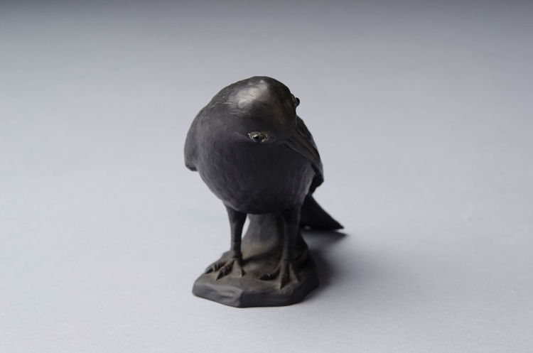 Picture of Raven in Black Basalt