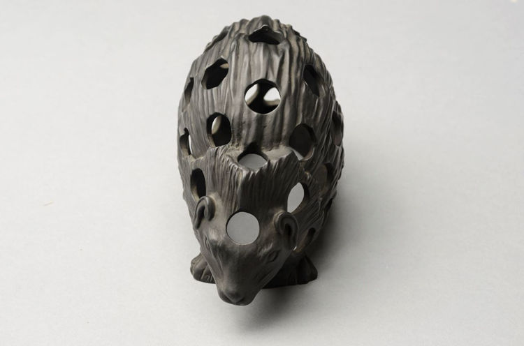 Picture of Hedgehog in Black Basalt