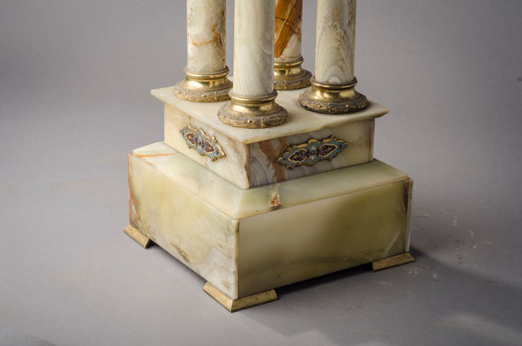 Picture of Green Onyx and Gilt-Bronze Pedestal