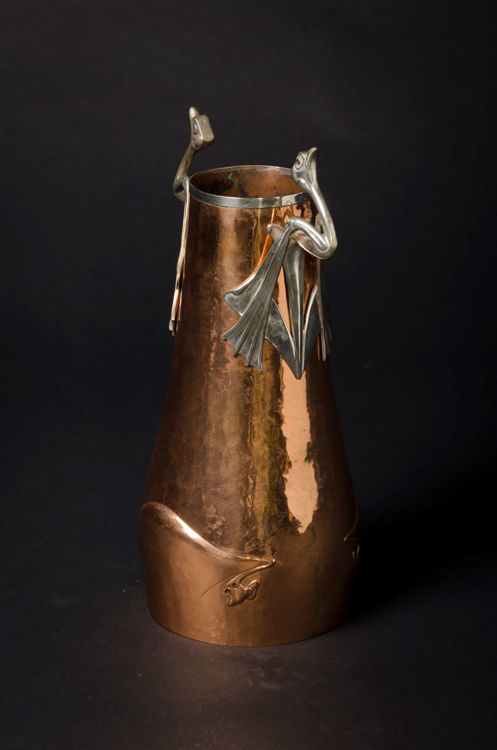 Picture of Hammered Copper Vase