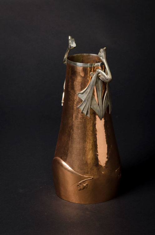 Picture of Hammered Copper Vase