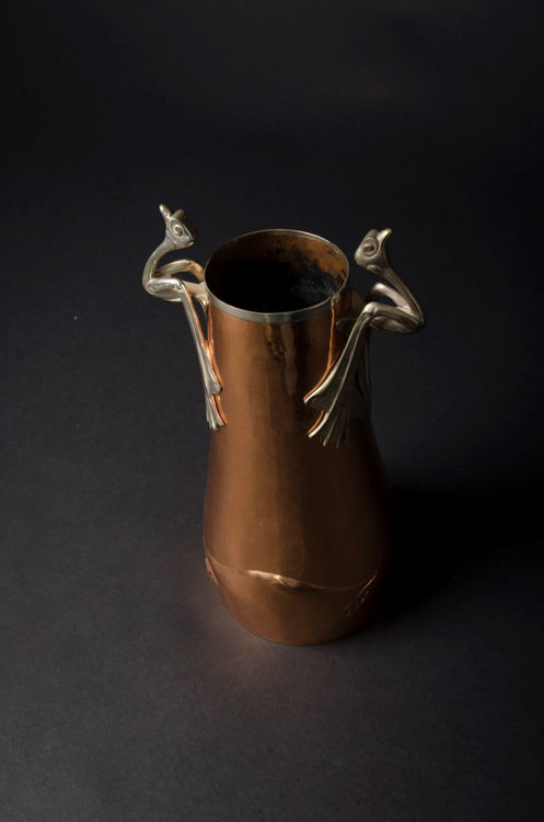 Picture of Hammered Copper Vase