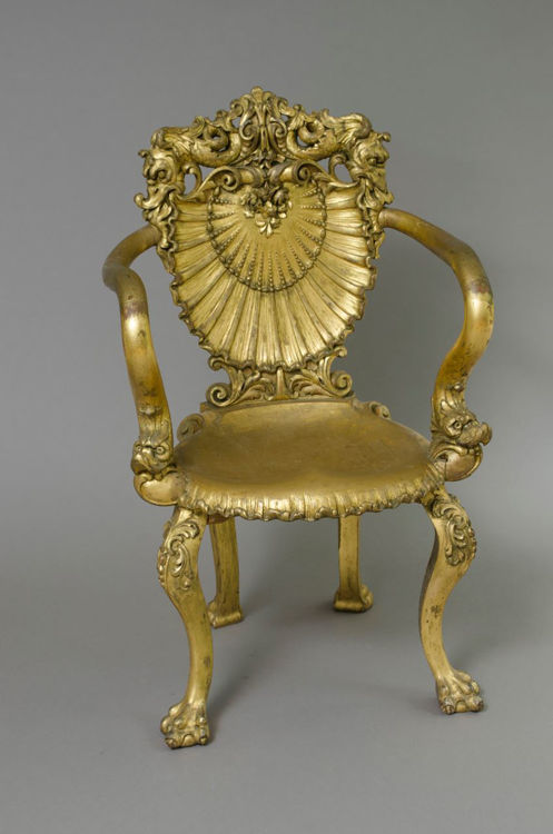 Picture of Armchair with Gilt Wood