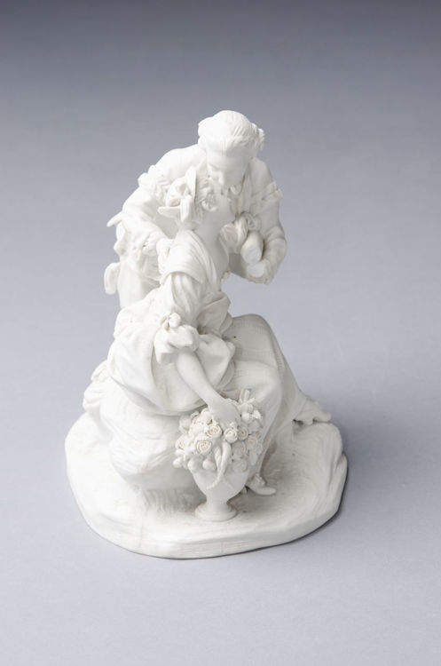 Picture of Sevres-style Bisque Figural Group