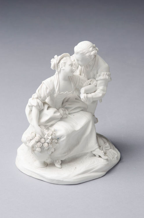 Picture of Sevres-style Bisque Figural Group