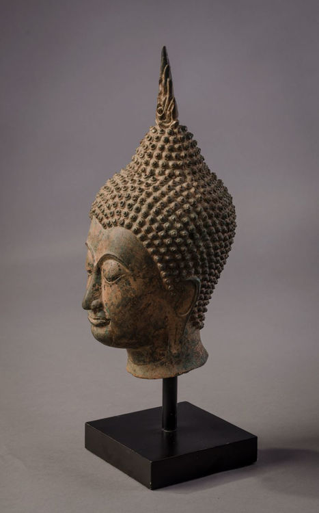 Picture of Buddha Head with Ushnisha