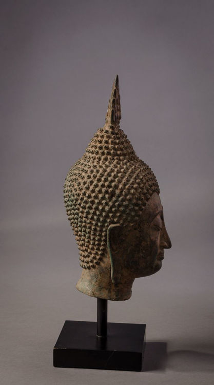 Picture of Buddha Head with Ushnisha