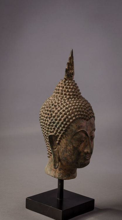 Picture of Buddha Head with Ushnisha