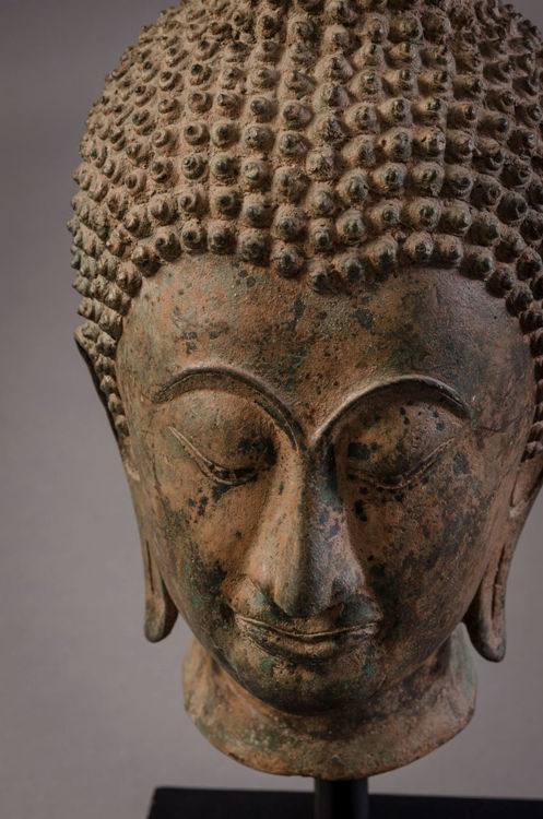 Picture of Buddha Head with Ushnisha