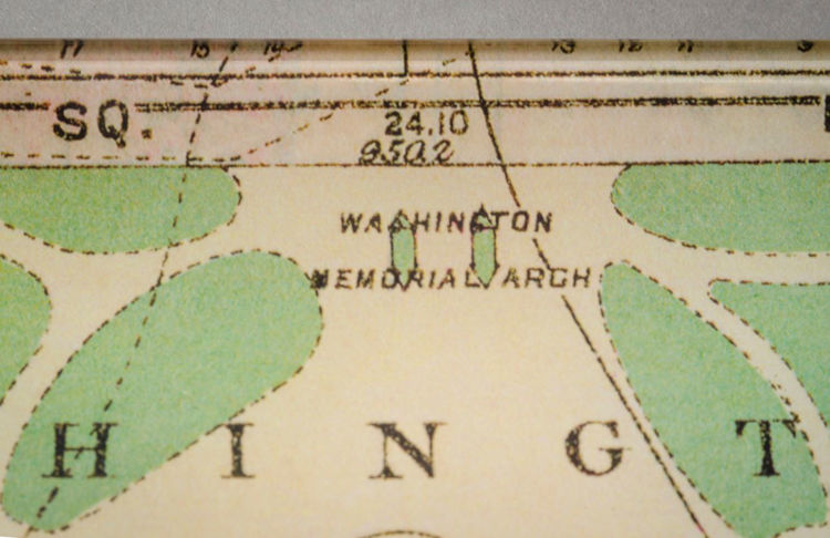 Picture of Washington Square Park Plate