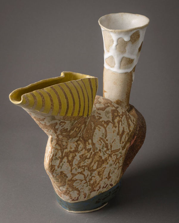 Picture of Sculptural Stoneware Ewer