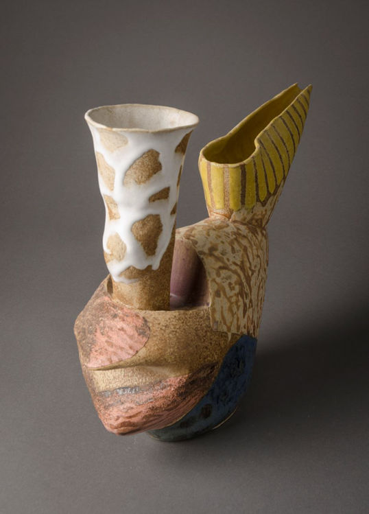 Picture of Sculptural Stoneware Ewer