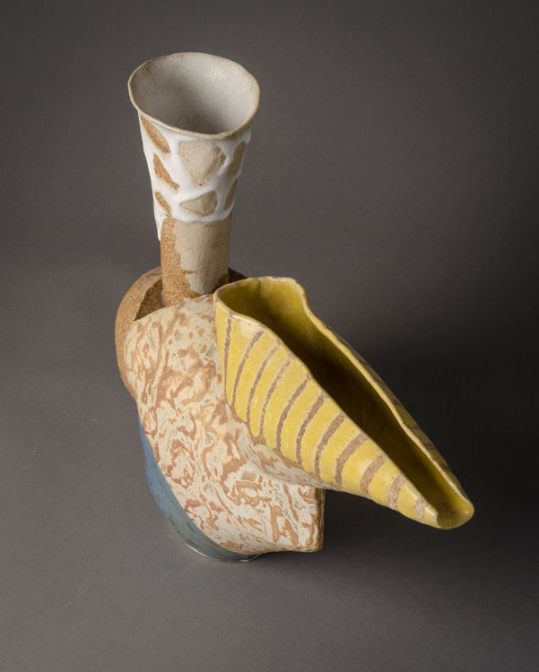 Picture of Sculptural Stoneware Ewer