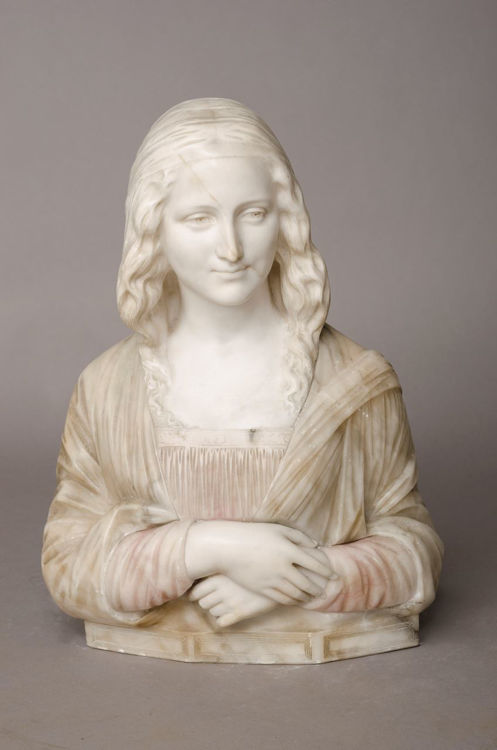 Picture of Alabaster Bust of a Maiden