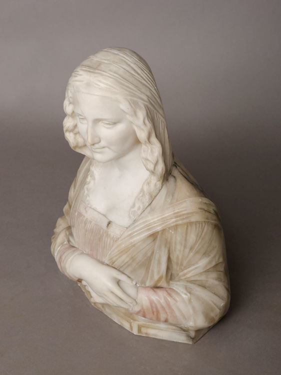 Picture of Alabaster Bust of a Maiden