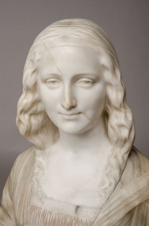 Picture of Alabaster Bust of a Maiden