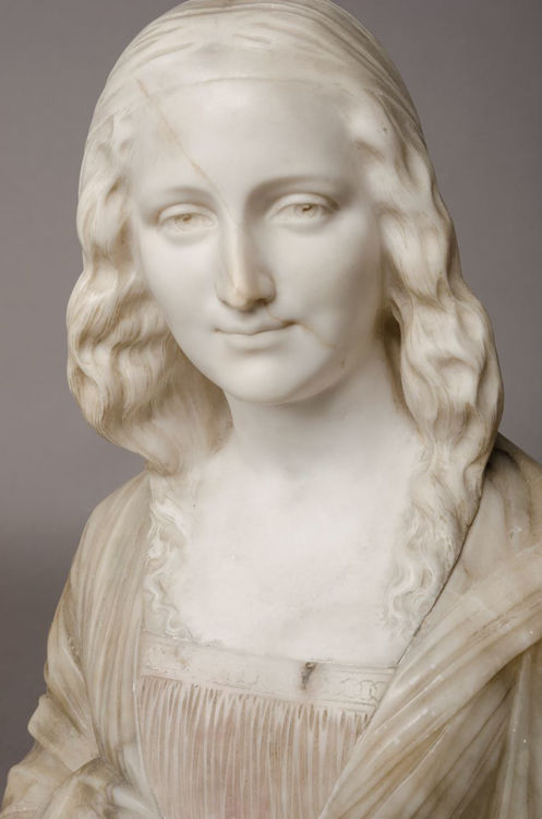 Picture of Alabaster Bust of a Maiden