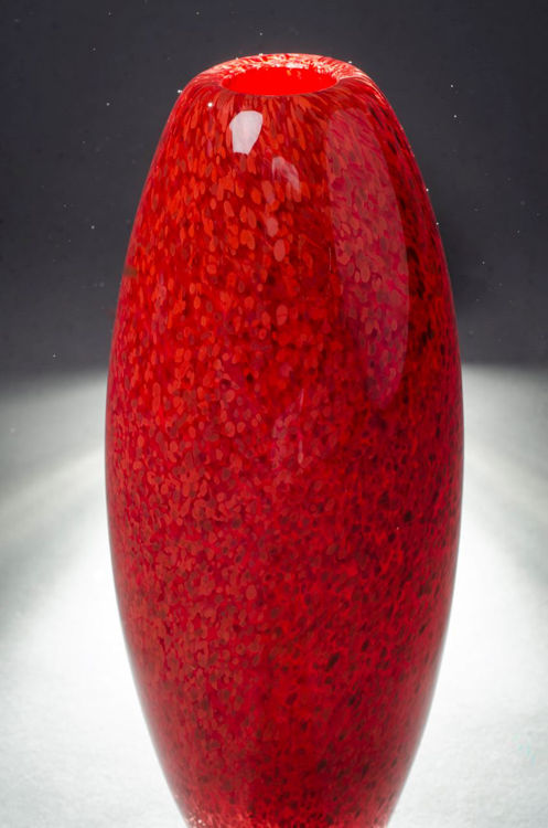 Picture of Red Glass Bud Vase