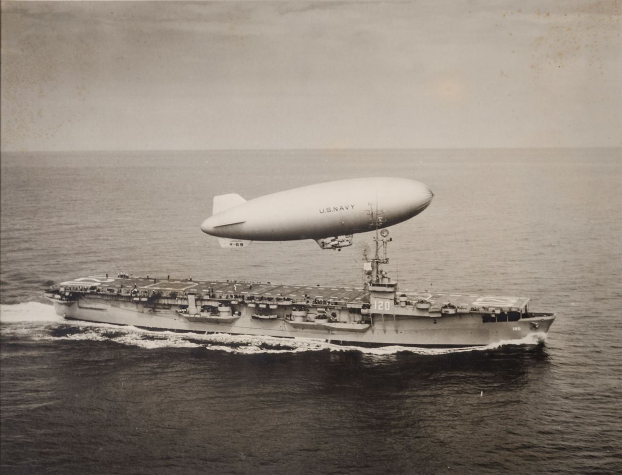 Ship and Zeppelin - US Navy | Hieronymus Objects