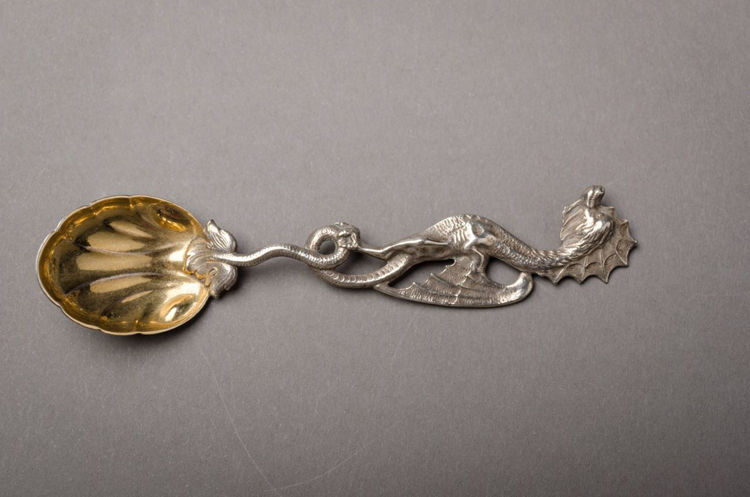 Picture of Dragon Handle Silver Spoon