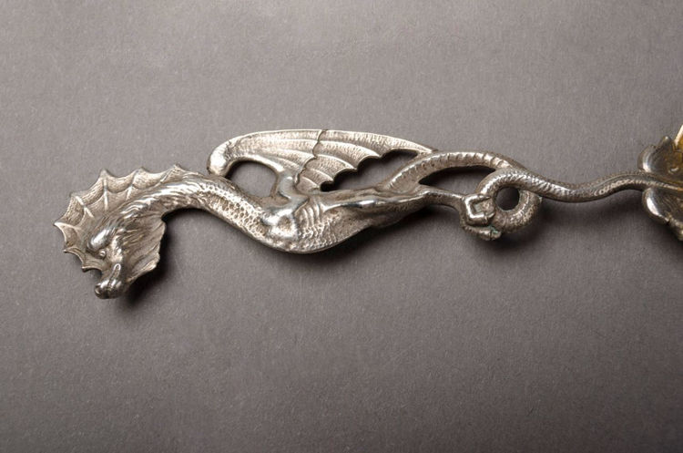 Picture of Dragon Handle Silver Spoon