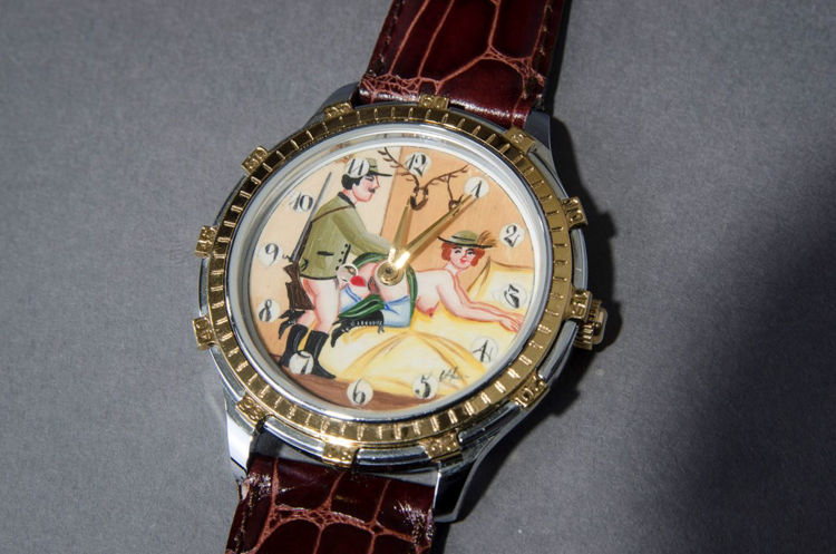 Picture of Alpine Hunter and Woman Wristwatch