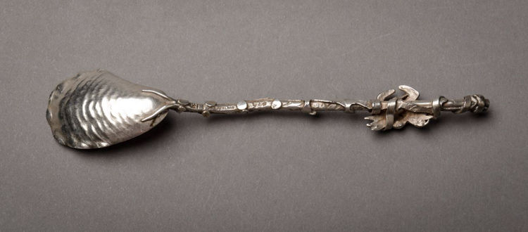 Picture of Narraganset with Crab Silver Spoon