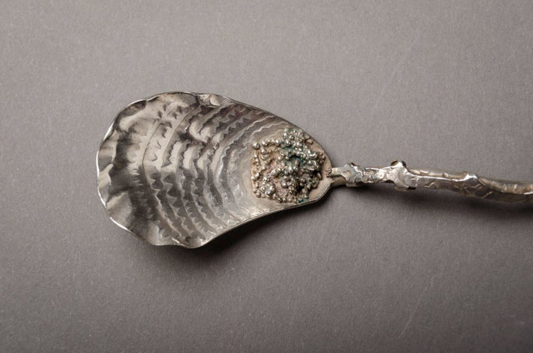 Picture of Narraganset with Crab Silver Spoon