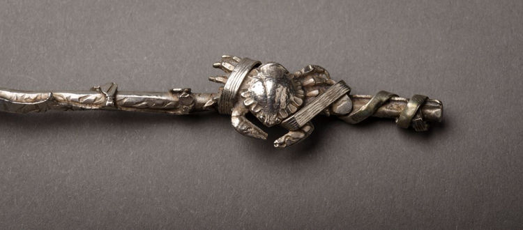 Picture of Narraganset with Crab Silver Spoon