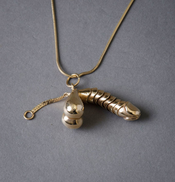 Picture of Erectable Penis Pendant Necklace