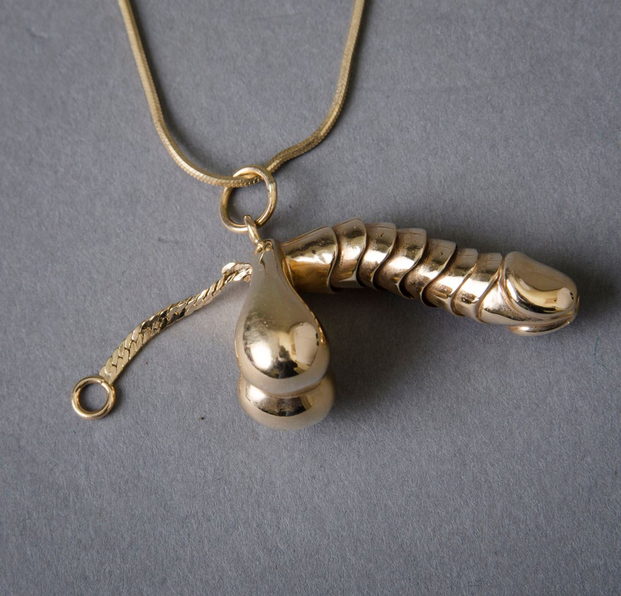 Erectable Penis Pendant Necklace Hieronymus Objects