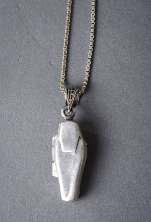 Picture of Sarcophagus Pendant with Mummy Necklace