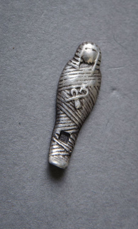 Picture of Sarcophagus Pendant with Mummy Necklace