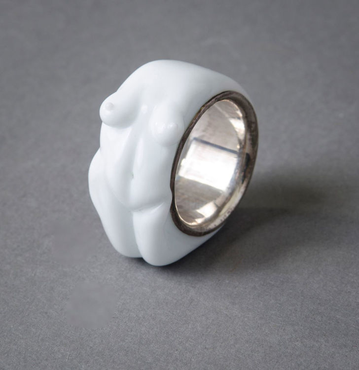 Picture of White Nude Ring