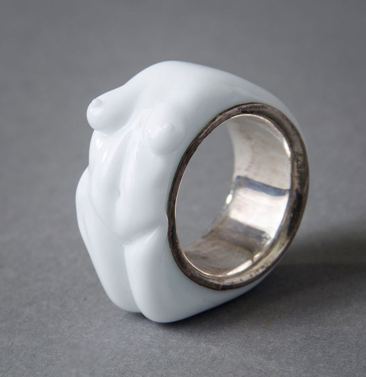 Picture of White Nude Ring