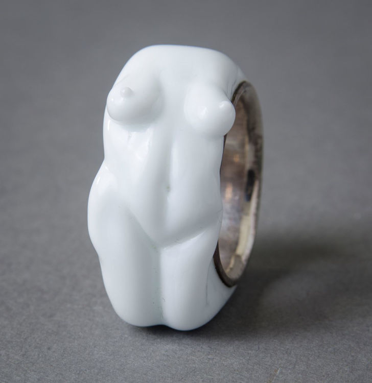 Picture of White Nude Ring