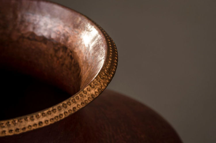 Picture of Hammered Copper Vase