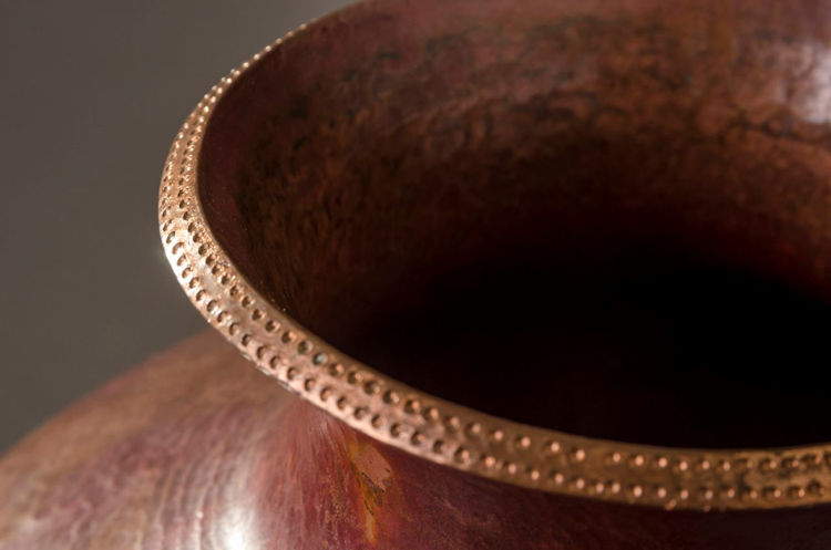 Picture of Hammered Copper Vase