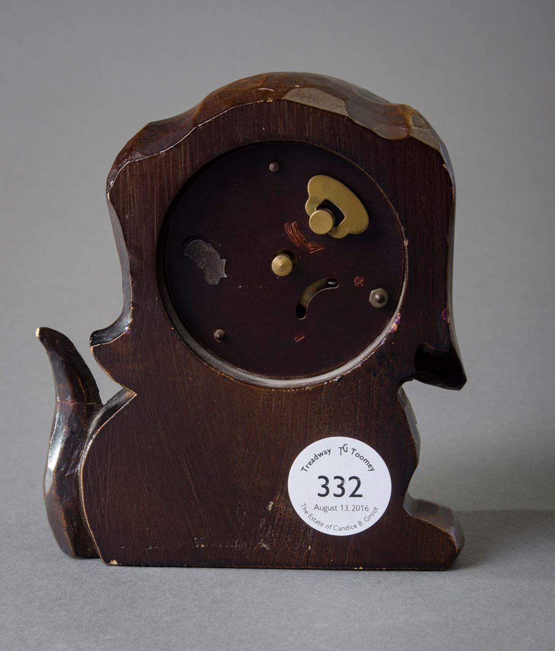 Dachshund Rolling Eye Clock Hieronymus Objects