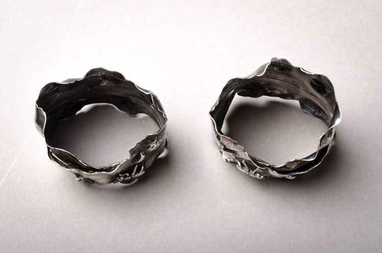 Picture of Japonesque Sterling Napkin Rings