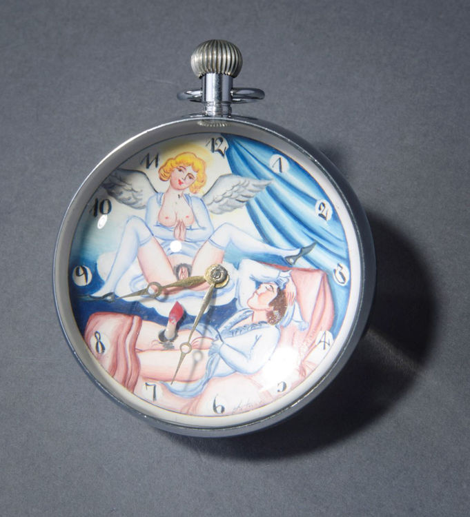 Picture of Angel Visiting Sleeping Man Ball Clock