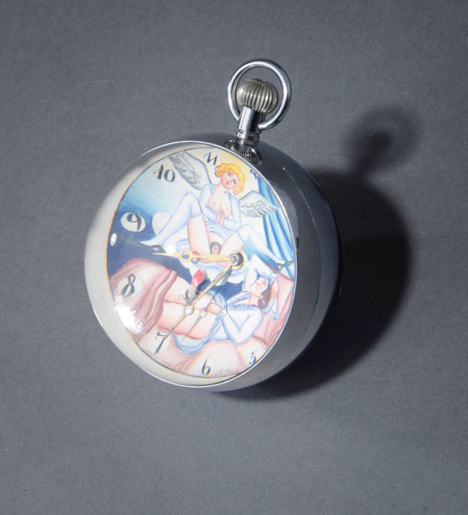 Picture of Angel Visiting Sleeping Man Ball Clock